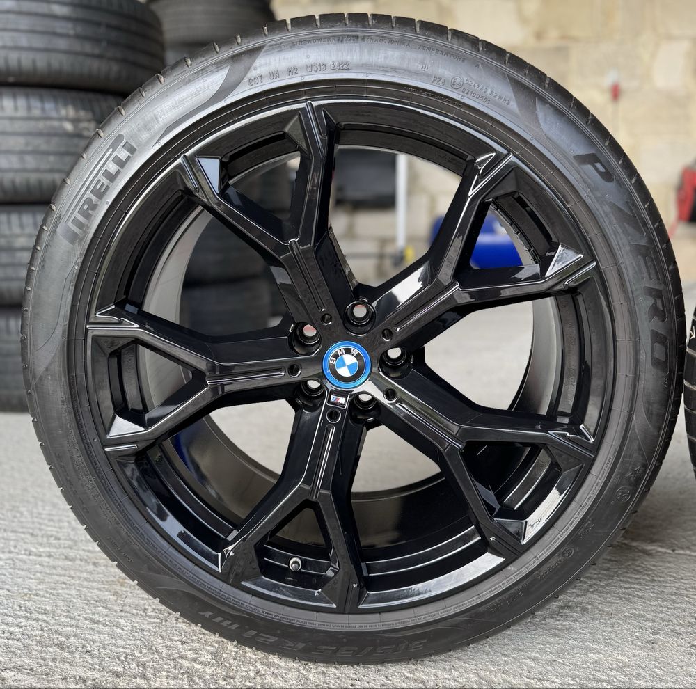 Jante Bmw X5 X6 R21 G05 G06 Originale 741M Black Pirelli 70%
