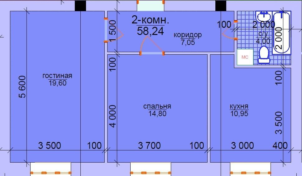 Новая квартира новостройка