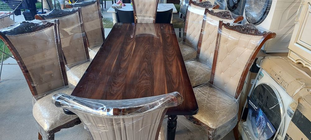 Стол стул сотилади Хуррам  8 кишилик