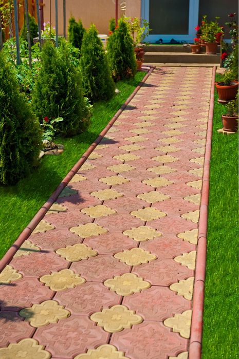 Pavaje - Pavele prefabricate din beton pentru gradina. Diverse modele