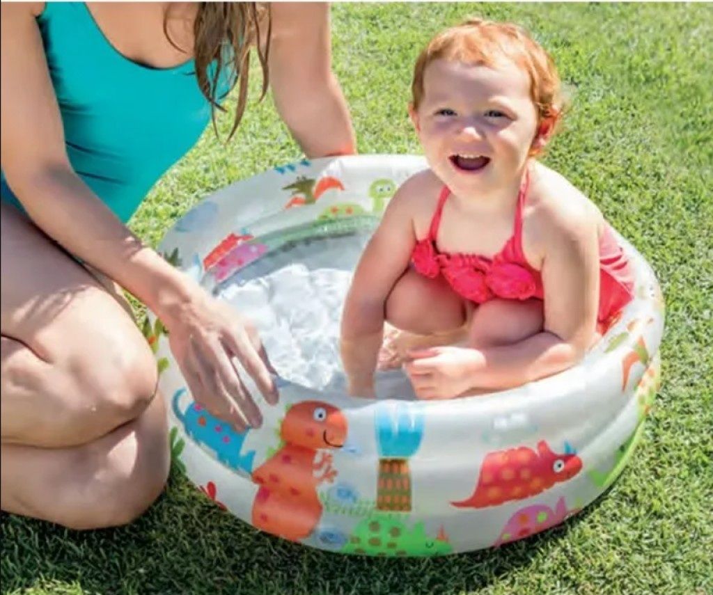Създайте първите плувни преживявания: Детски надуваем басейн Intex 571