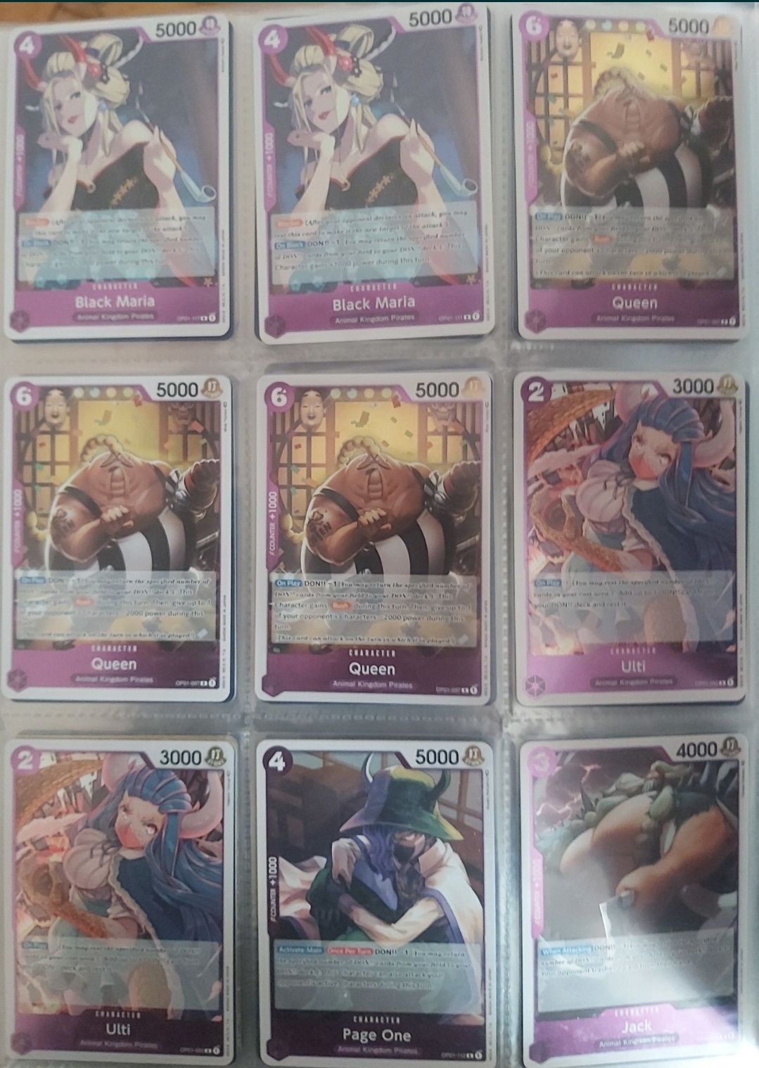 One piece TCG set OP01