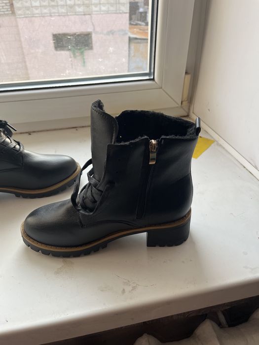 Осенние полусапожки утепленные