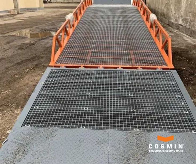 Rampă mobilă hidraulică încărcare descărcare TIR