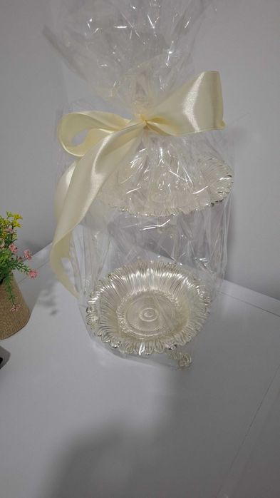 Platou etajat argintat