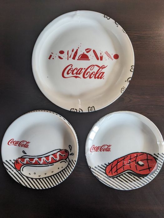 Колекционерски чинии Coca Cola