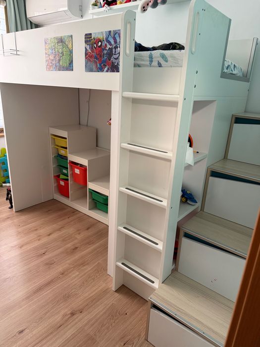 Двуетажно детско легло IKEA