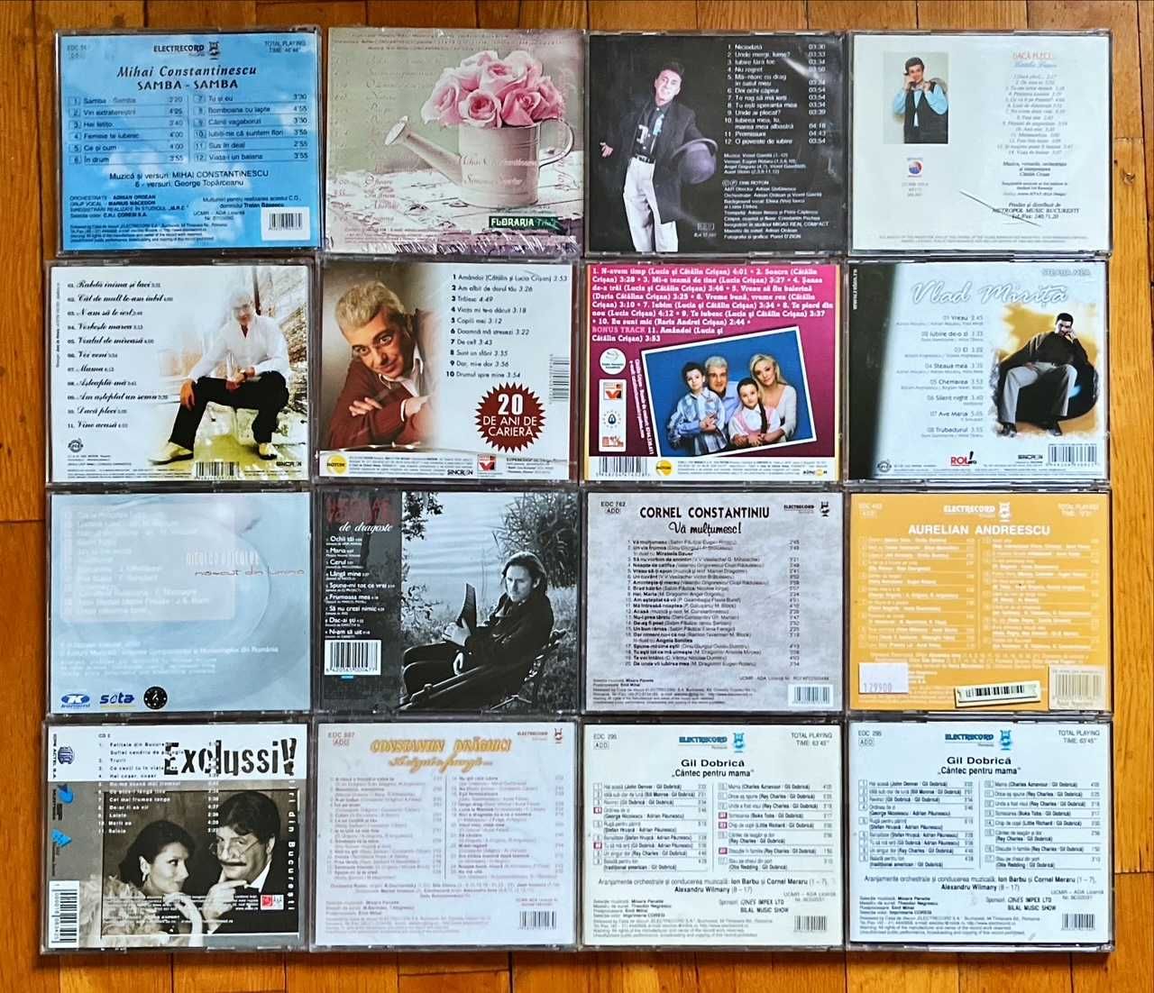 Lot CD pop: Constantinescu, Crisan, Doga, Bertzi, Tamas, Iagnov, Dauer
