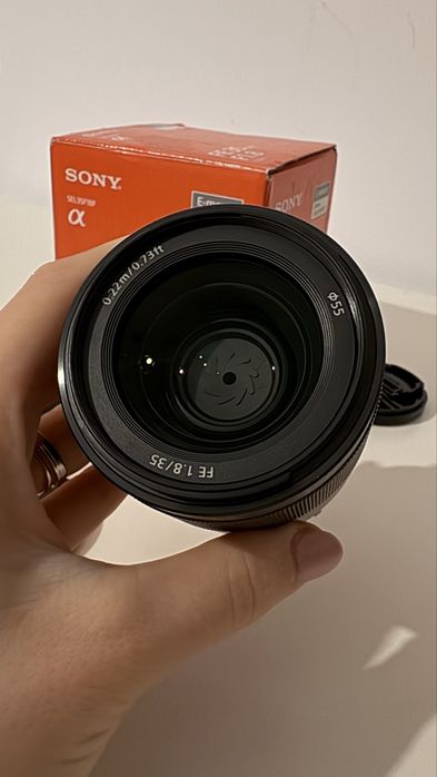 Obiectiv Sony 35mm f1.8 Ca Nou