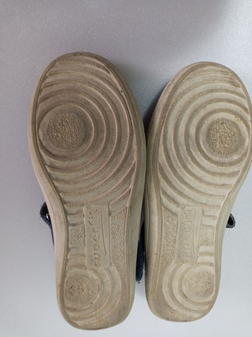 Pantofi fete, piele, Superfit, Nr 32 (20,5 cm)