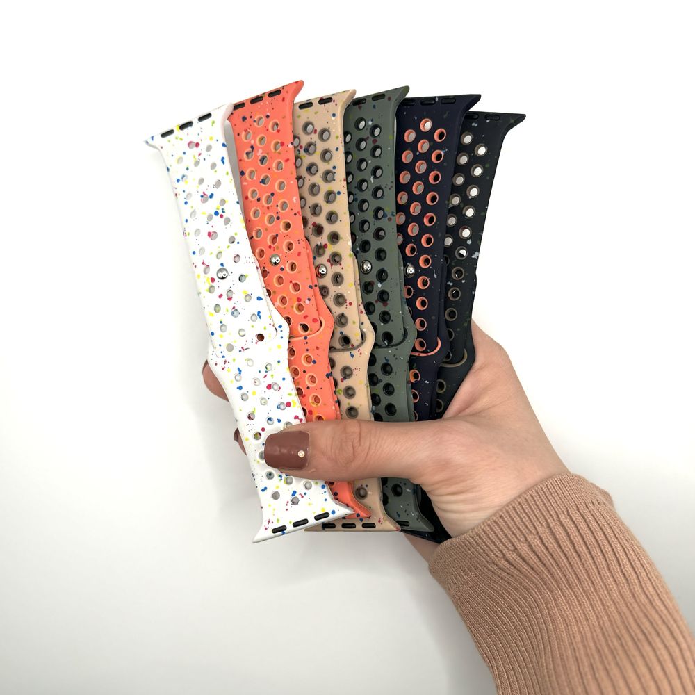 Силиконова каишка с дупки Nike Recycled за Apple Watch