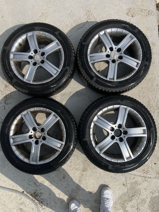Jante audi, vw R16 5x112 +cauciucuri iarna