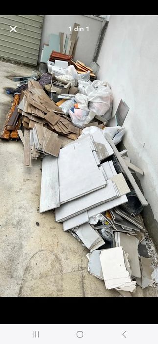 Ridic deșeuri din construcții
