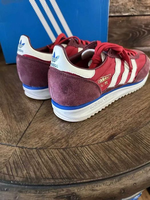 Adidasi SL 72 Rs Shadow Red blue 100% originali-41