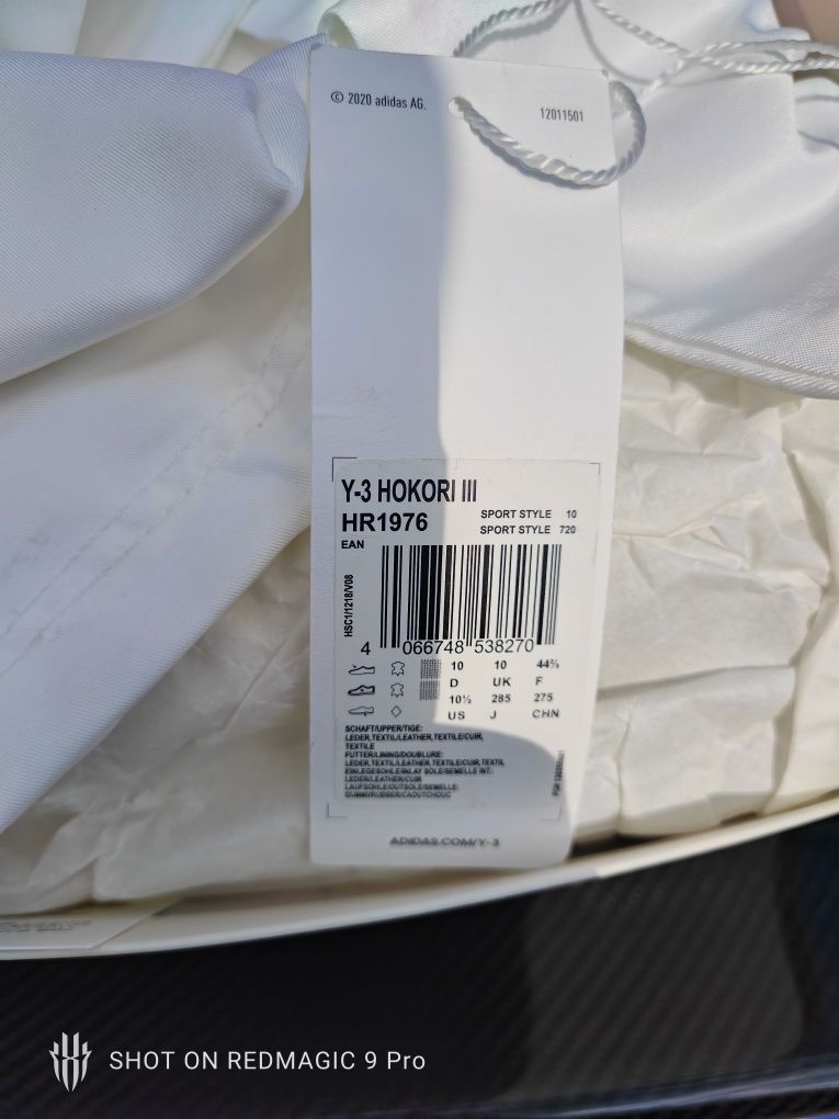 Y-3 номер44,5 -28,5 см