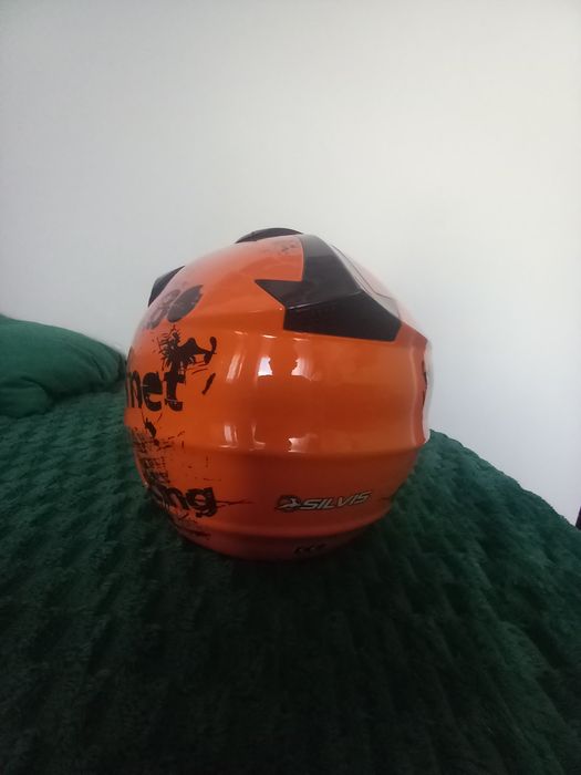 Cască full-face Silvis, mărimea M (57-58 cm), nouă