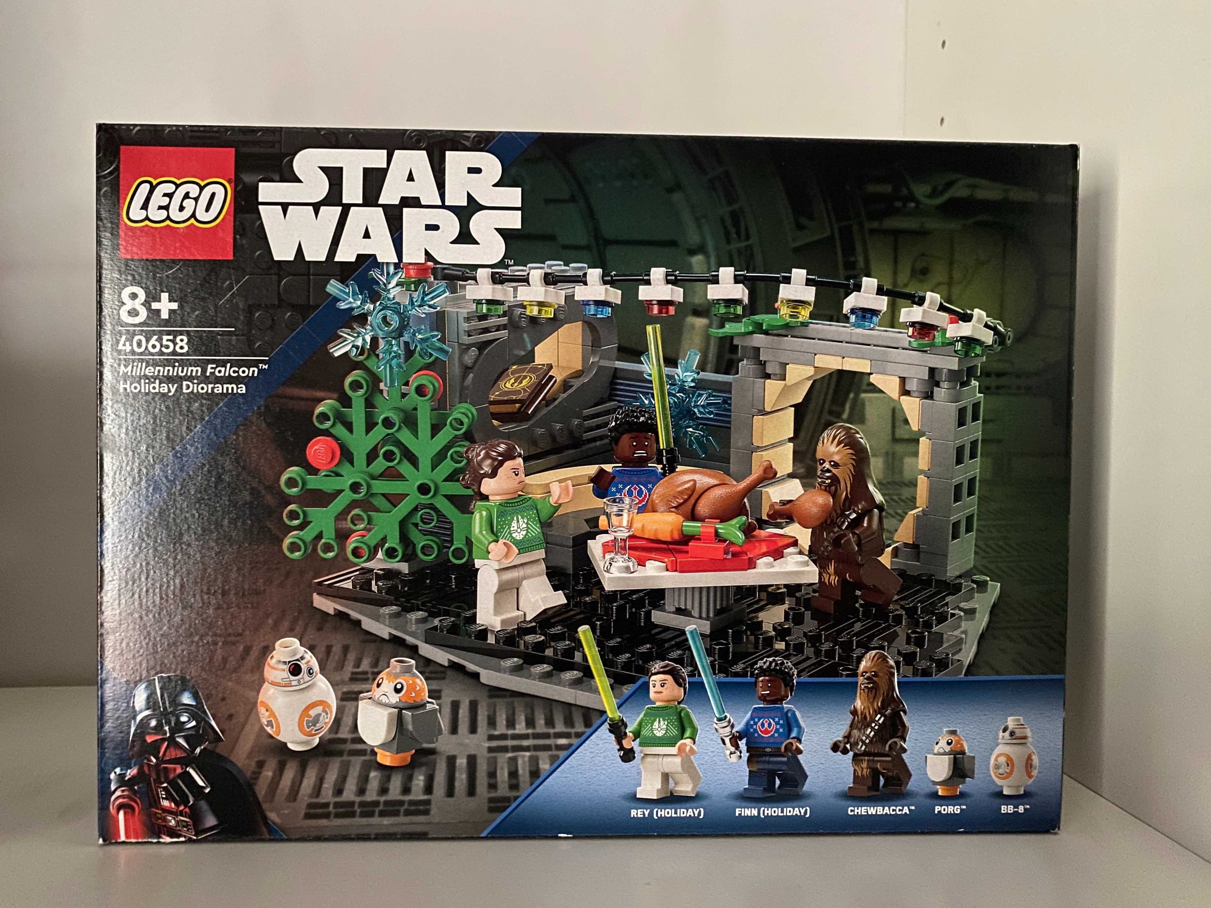 LEGO Star Wars 40658 - Millenium Falcon Holiday Diorama - NOU Sigilat