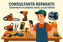 Consultanță și ghidare reparații/întreținere echipamente electronice