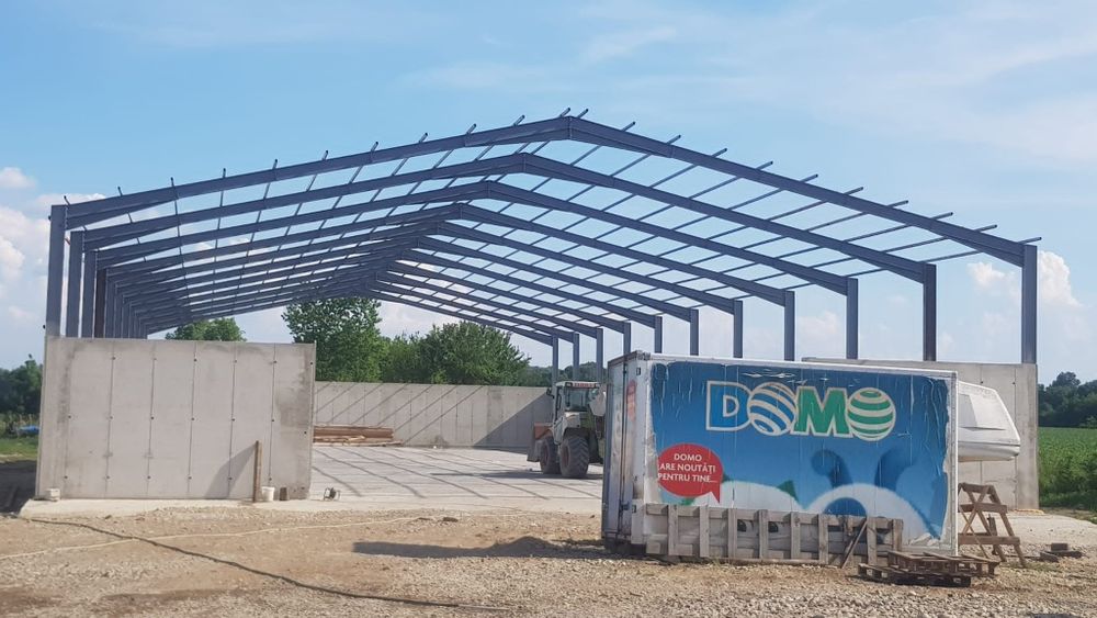 Vand structura metalica 20x50x6 special făcută pentru cereale