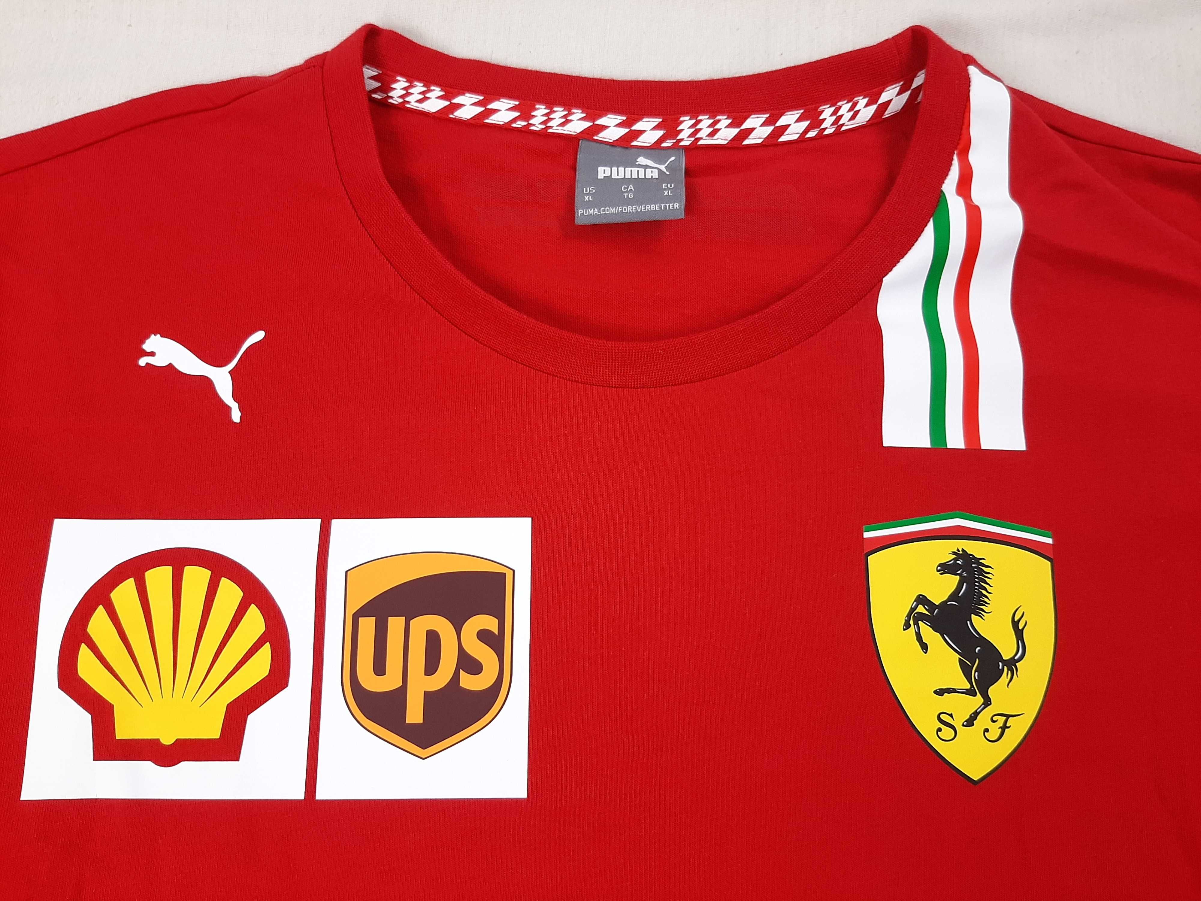 Puma Ferrari - Оригинална мъжка тениска размер XL