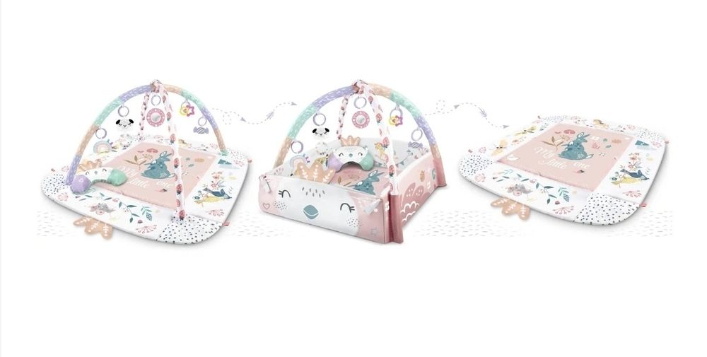 Активна гимнастика за бебе/Подложка за активност/ Пространство за игр