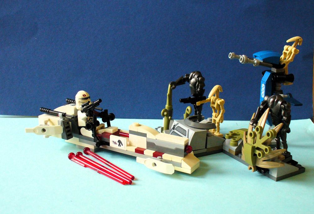 LEGO® Star Wars- Episode III Отмъщението на ситите75037,75035 и 75042