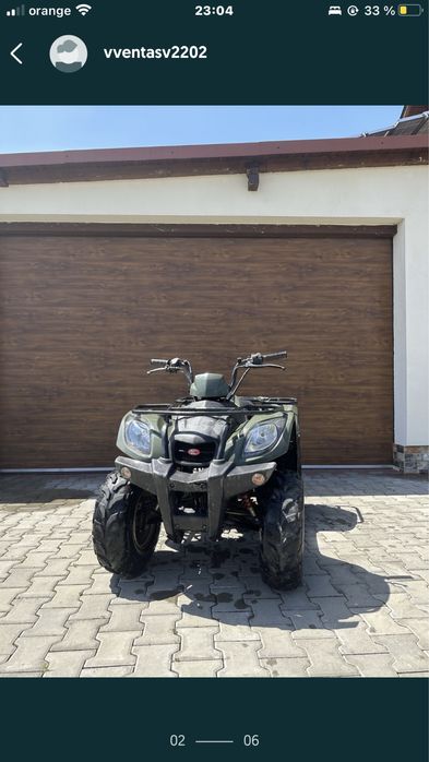 Vand Atv Kymco Mxu 150