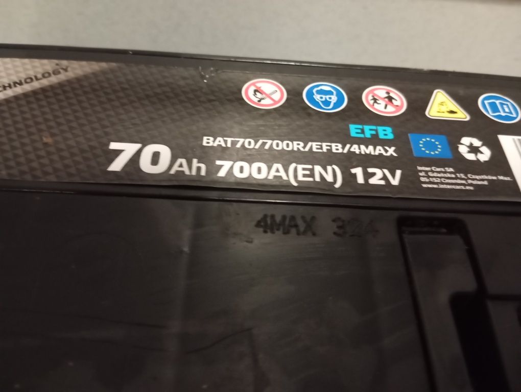 Baterie auto 70 amperi EFB start stop import Germania