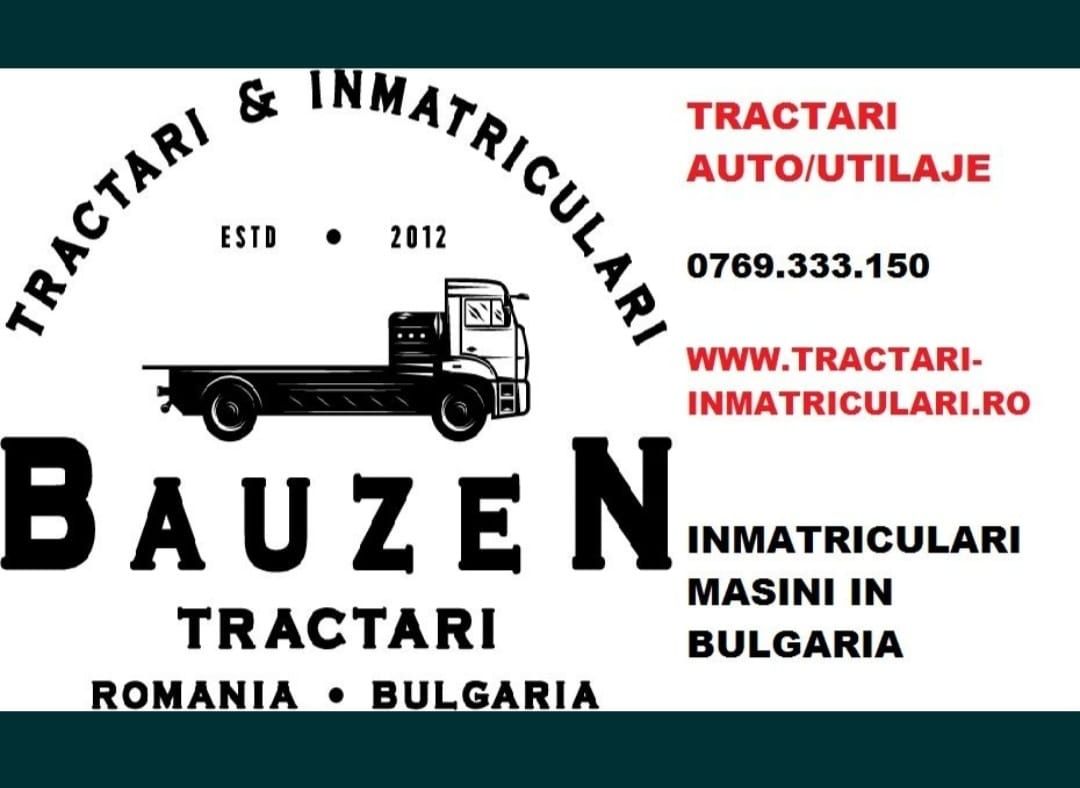 Inmatriculari Bulgaria auto/moto transport inclus