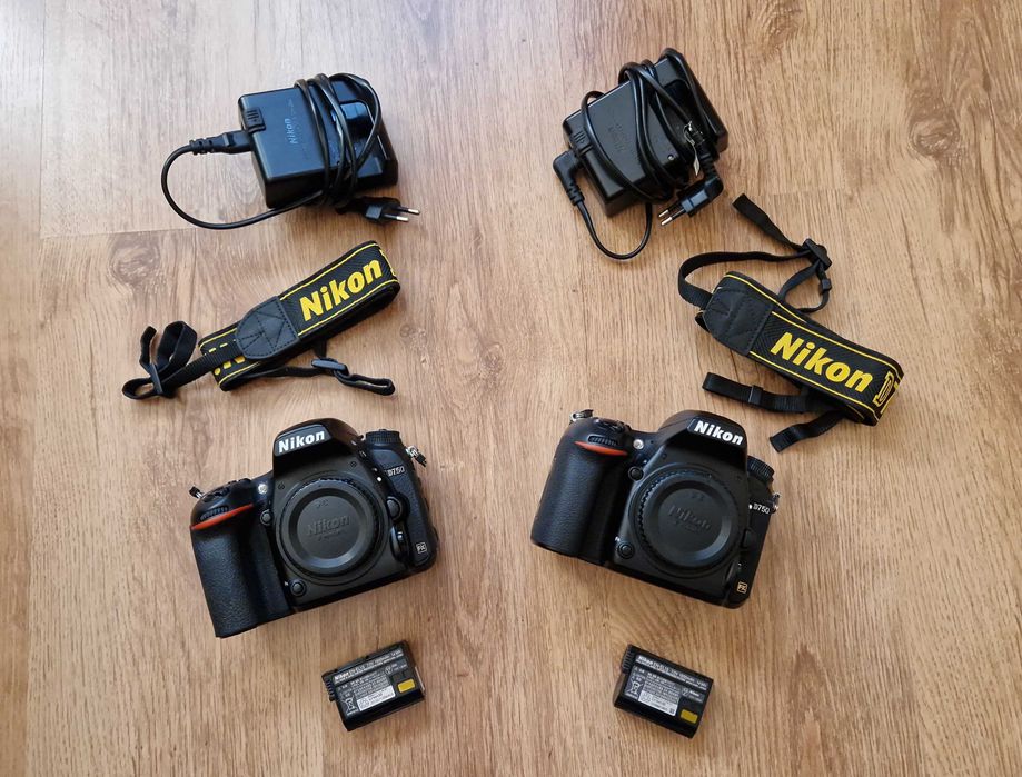 Nikon D750 – 2 body-uri – recent verificate + bonus carduri 64GB