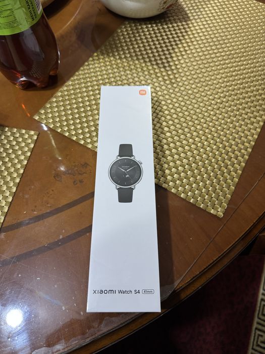 Смарт часы xiaomi watch s4 41mm черные новые