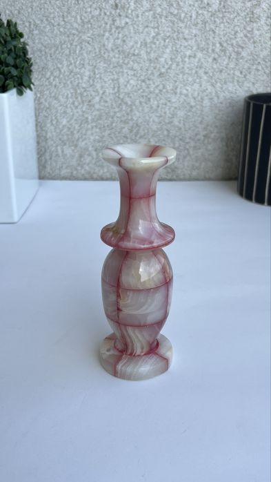 Vaza din mineral natural unicat Piatra Onyx