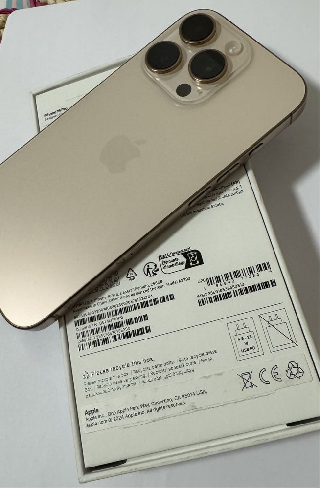 Iphone 16 PRO 256 GB