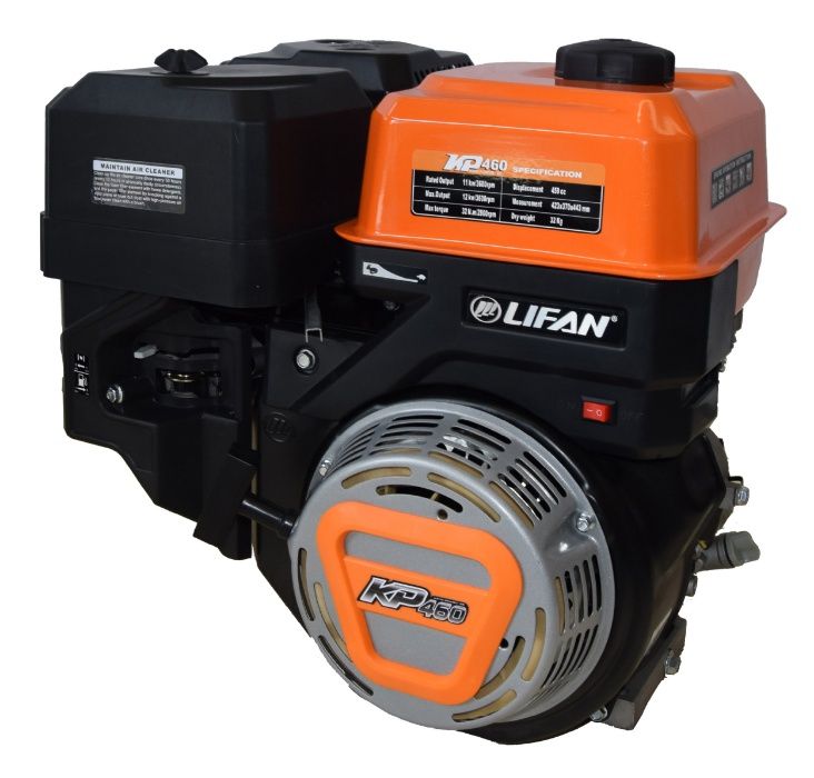 Двигатель LIFAN 15 л.с. с электростартером (LIFAN 190FD 3A)