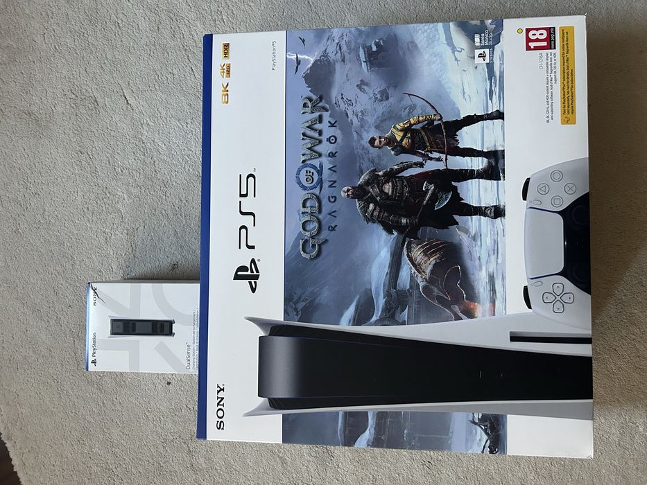PS5 God of war+joc Spiderman Miles Morales+incarcator pentru controler