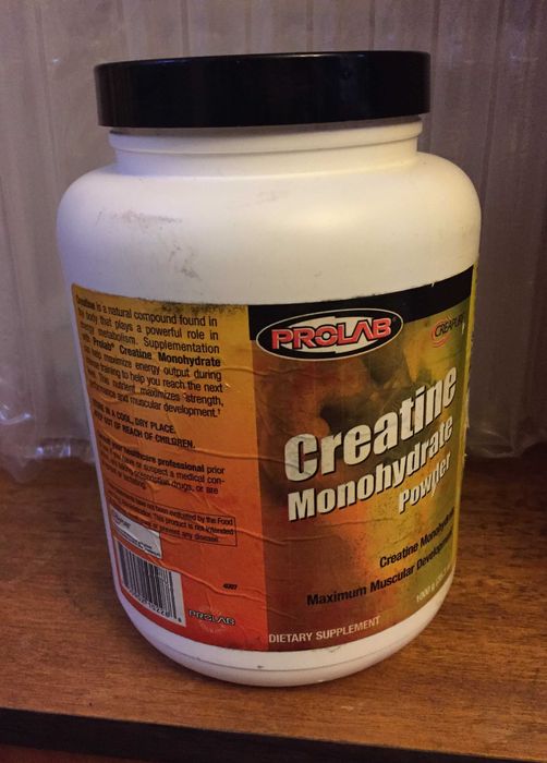 Креатин монохидрат- Creatine prolab, хранителна добавка за спортисти