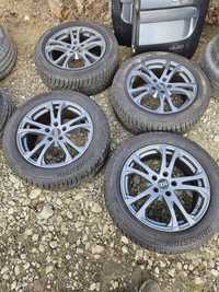 Jante aliaj 5x112 cu anvelope bridgestone 225/55 R17