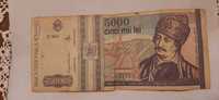 Bacnote de 5000 lei din Mai 1993 și Martie 1992