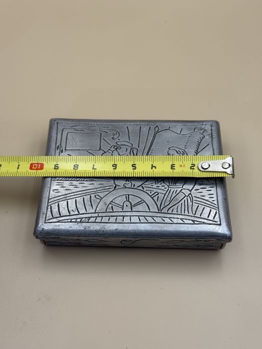 Tabachera al doilea razboi trench art