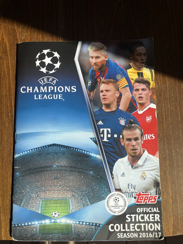 Champions League 2016/2017 напълно попълнен албум