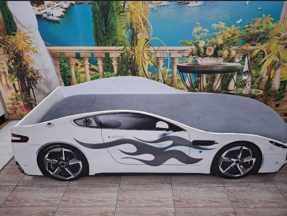 АКЦИЯ! Кровать машина с матрасом +подарок подсветка!