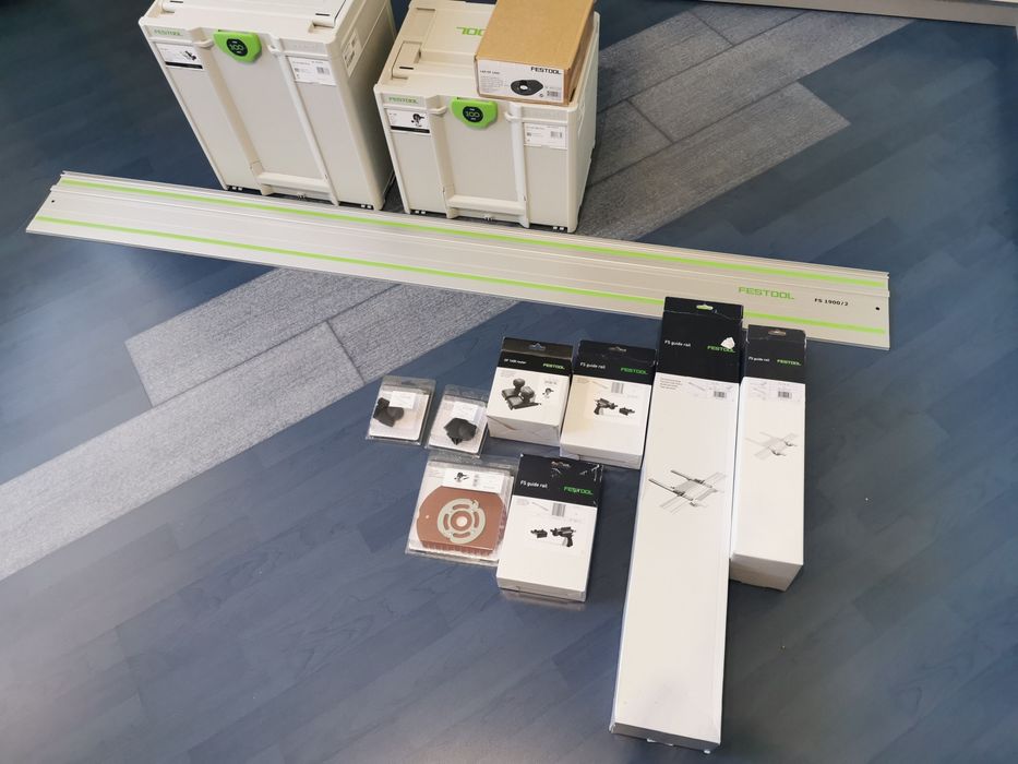 Festool продавам пълен пакет инструменти за мебели