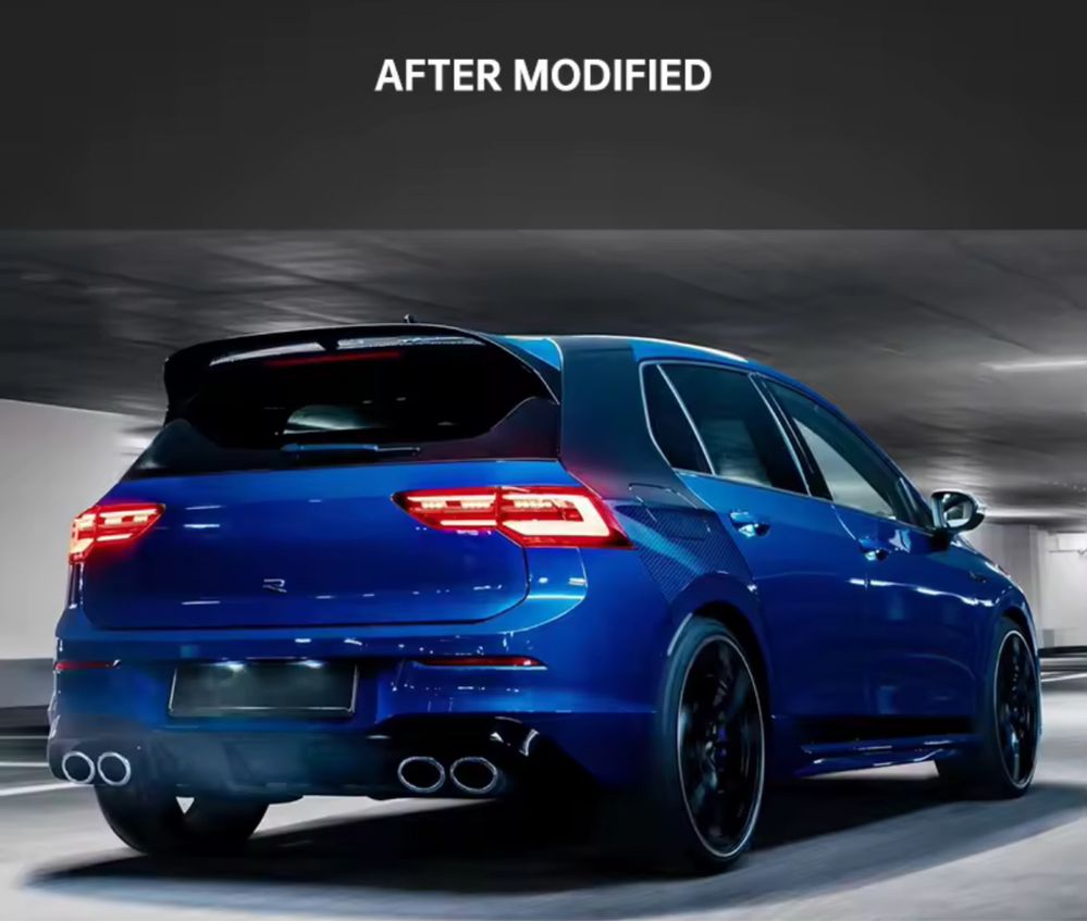 Тунинг лед стопове с динамични мигачи VWGOLF MK8 2020+