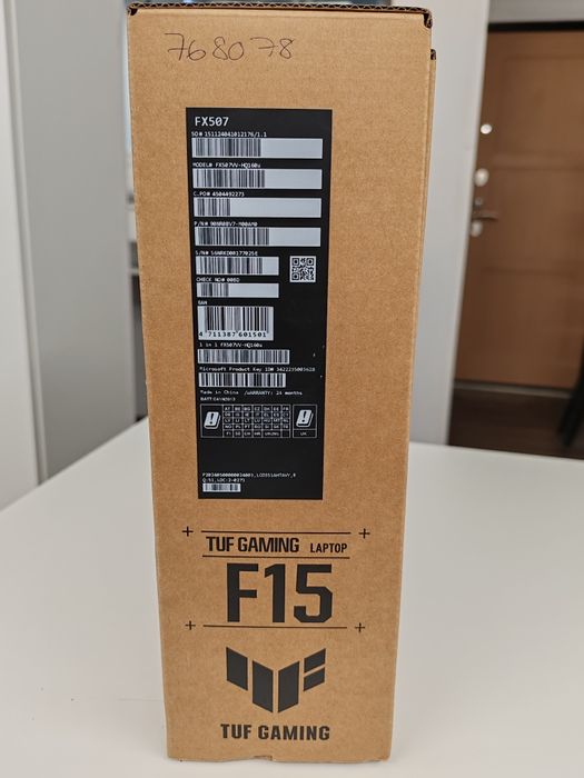 Laptop Asus Tuf Gaming F15 cod unic 1063 FULL BOX