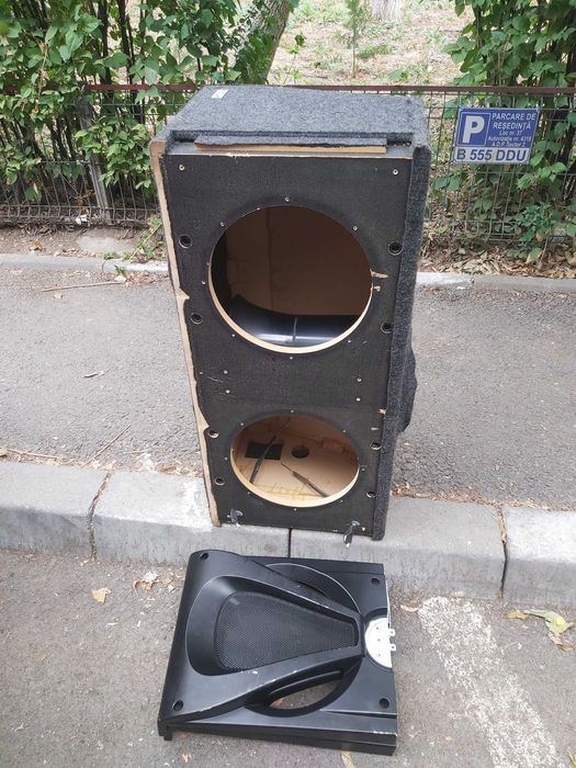 Incinta dubla subwoofer auto Infinity Reference 1220de (doar cutia)