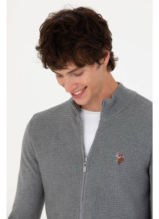 мужской кардиган на молнии от  U.S. Polo Assn.