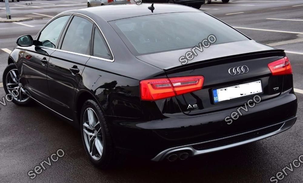 Difuzor spoiler prelungire spate S Line Audi A6 4G C7 2.0 Motor 2011-