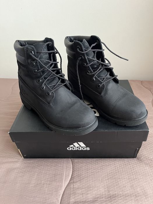 Timberland дамски боти от набук