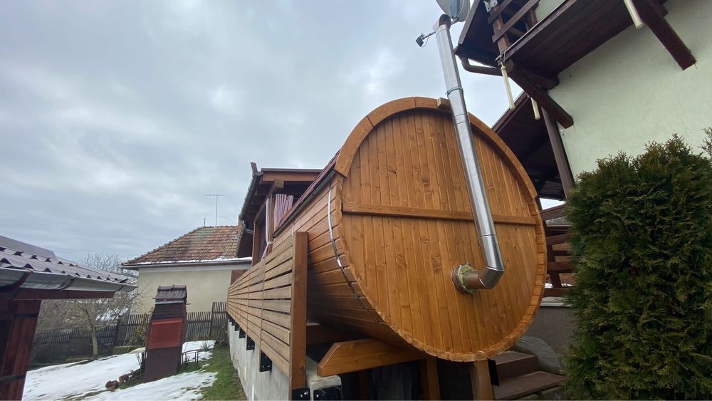 Vand Saune PE STOC!!! tip butoi OFERTA!