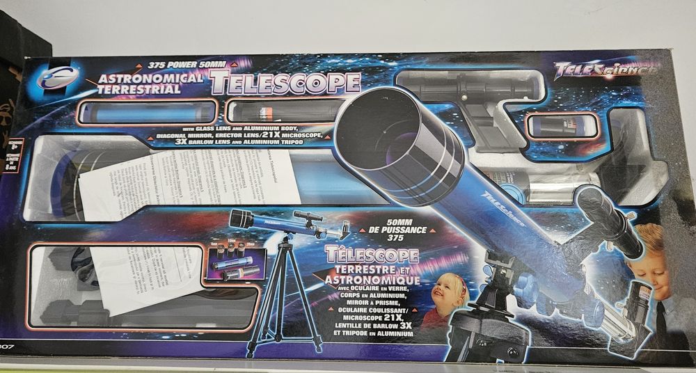 Telescop astronomic pentru copii
